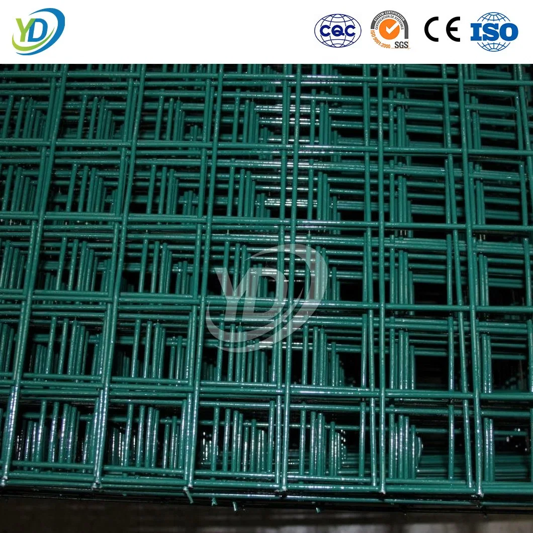 Yeeda Wire Mesh Super Welded Mesh China Manufacturers 2 Inch X 3 Inch PVC Coated 8 Gauge Wire Mesh Panel Used for 1X1 Welded Wire Mesh/Square Mesh Fence