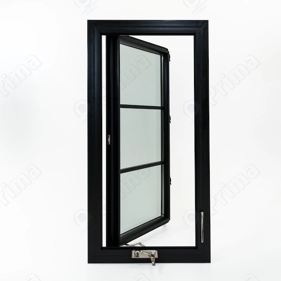 Soundproof Design Double Glazed Insulated Aluminium Casement Windows