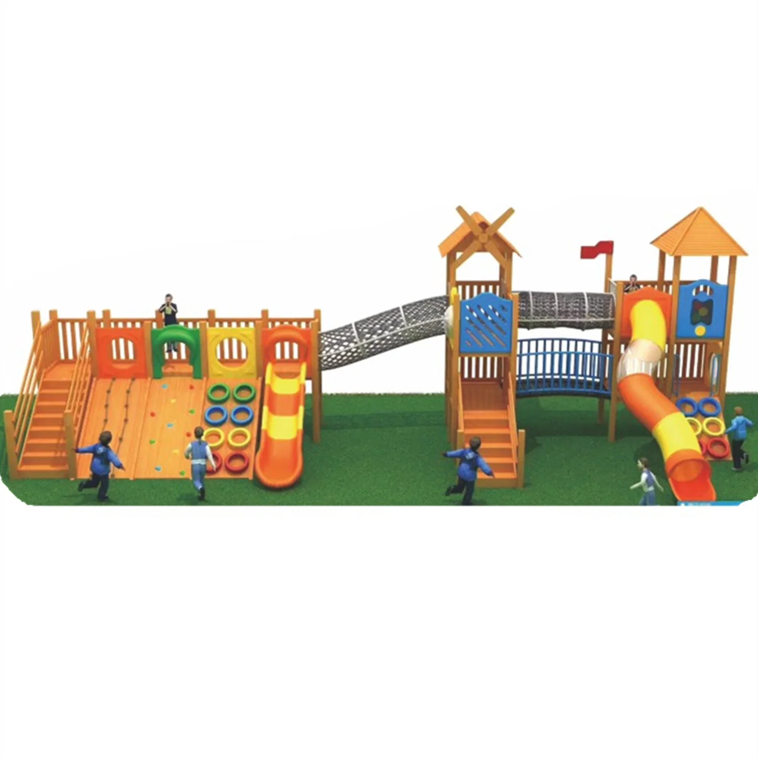 Customized Outdoor School Children's Indoor Playground Adventure Equipment