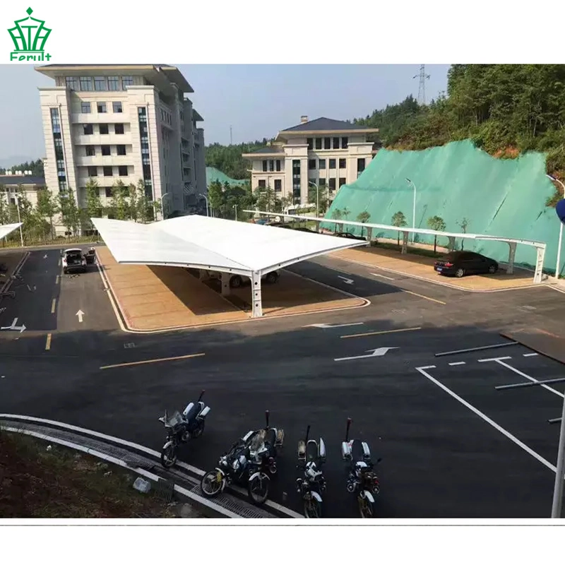 Prefabricated Steel Sun Shade Carport Structure for Parking Canopy Tent in Philippine