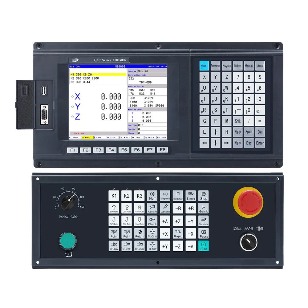 Szgh CNC Milling Machine Controller Remote Control for CNC Support Atc PLC CNC Controller for Milling Machine Similar CNC Controller Fanuc Siemens CNC Controlle