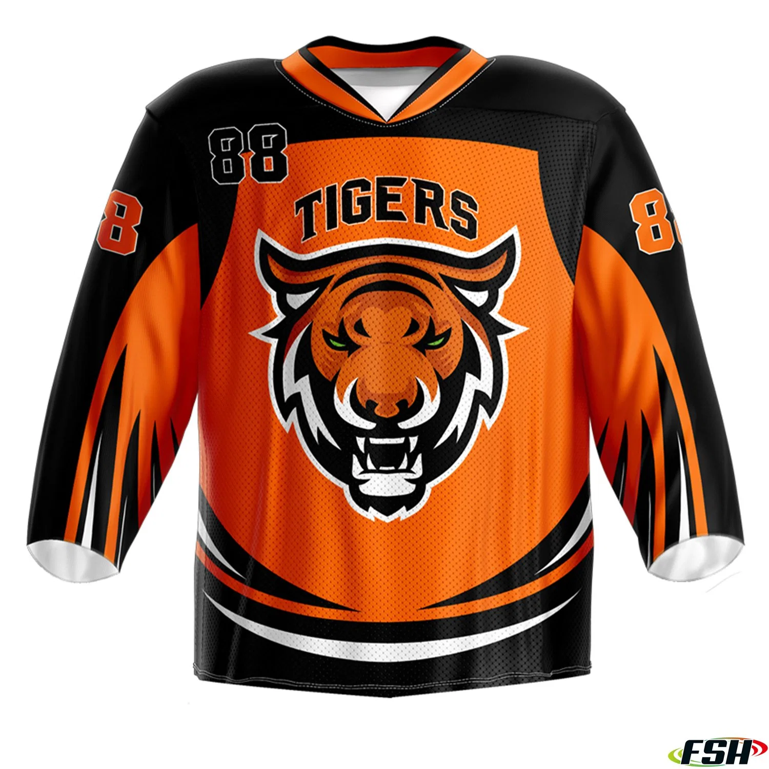 Factory Price New Style Custom Design Sublimated Moisture-Wicking Breathable Embroidery Ice Hockey Uniform Ice Hockey Jersey