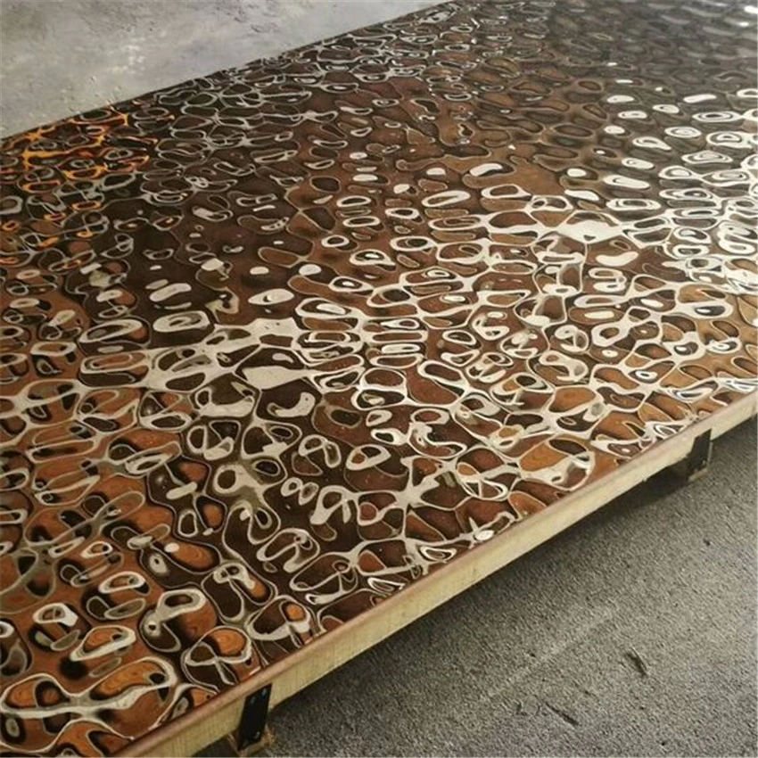 Hammered Metal Sheet Stainless Steel Sheet Cladding for Wall Claading or Ceiling Panel