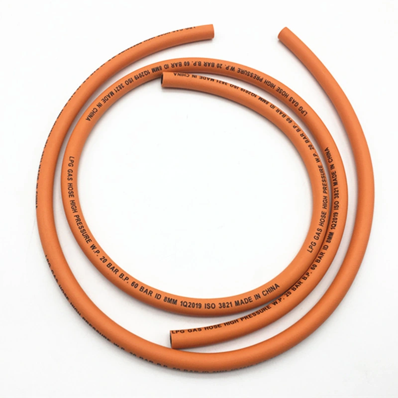 Factory Wholesale/Suppliers Rubber Gas Hose Pipe for Family Gas