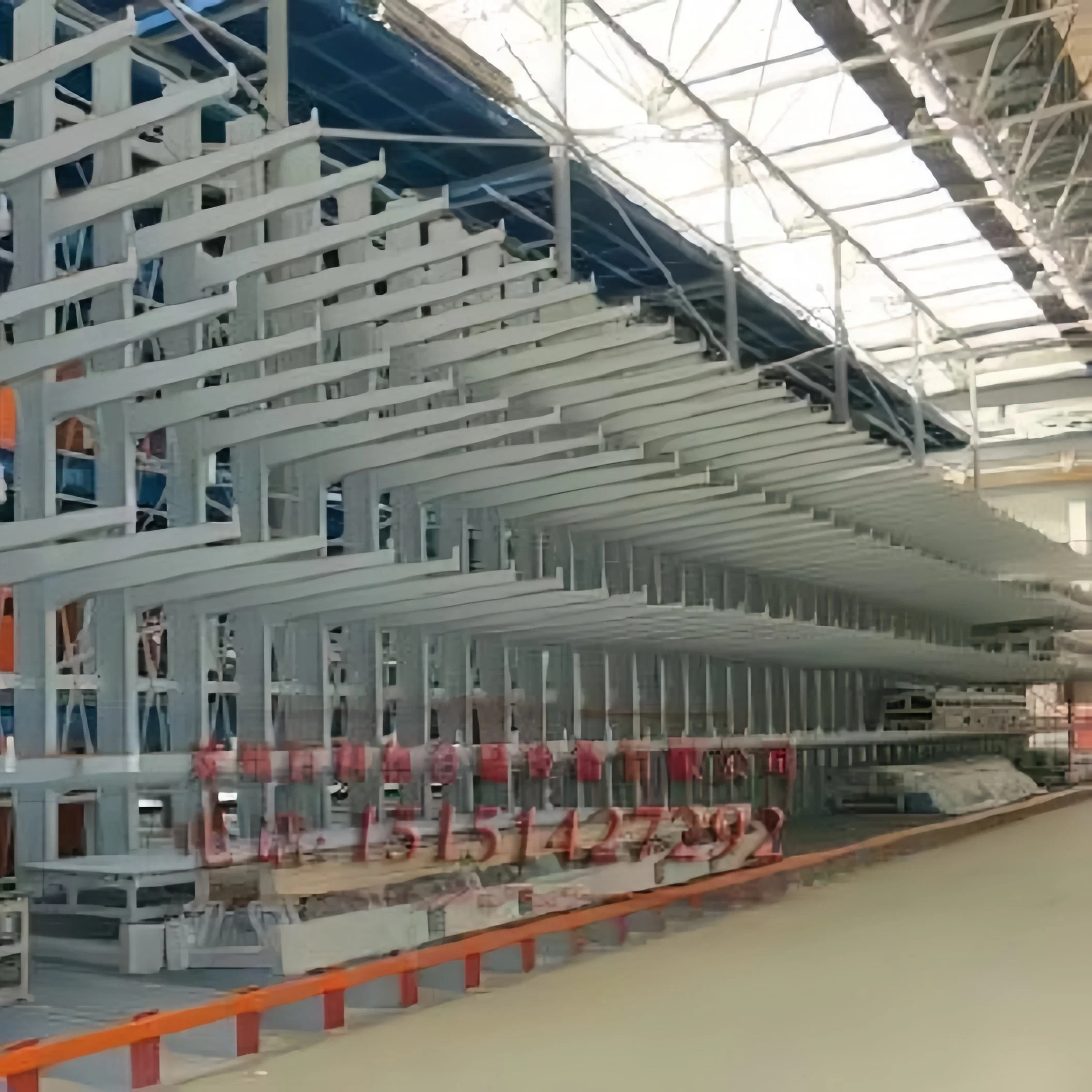 Warehouse Storage Cantilever Industrial Pipe Rack