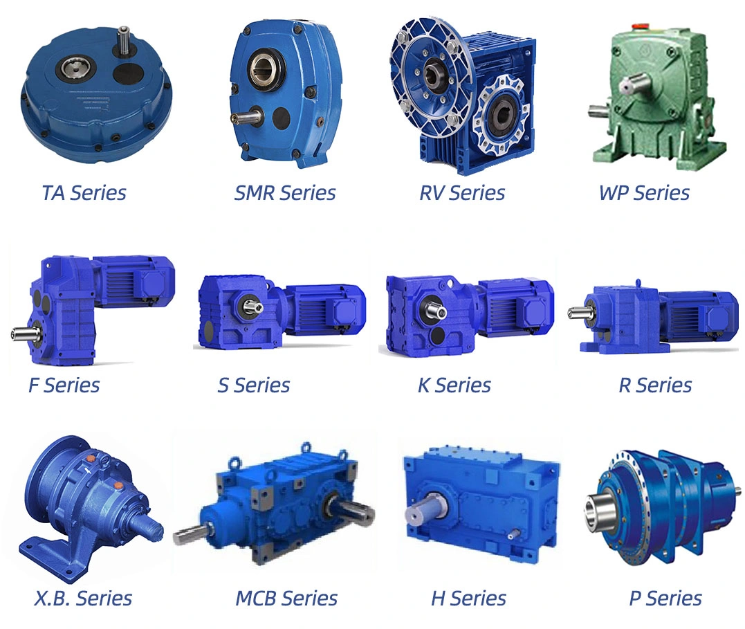 Nmrv-F Aluminum Alloy Housing Worm Gearbox with Flange Output