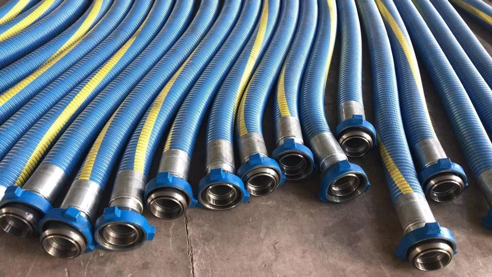 Flexible Vibrating Rubber Drilling Hose with 2 1/8" 15000psi Flange End