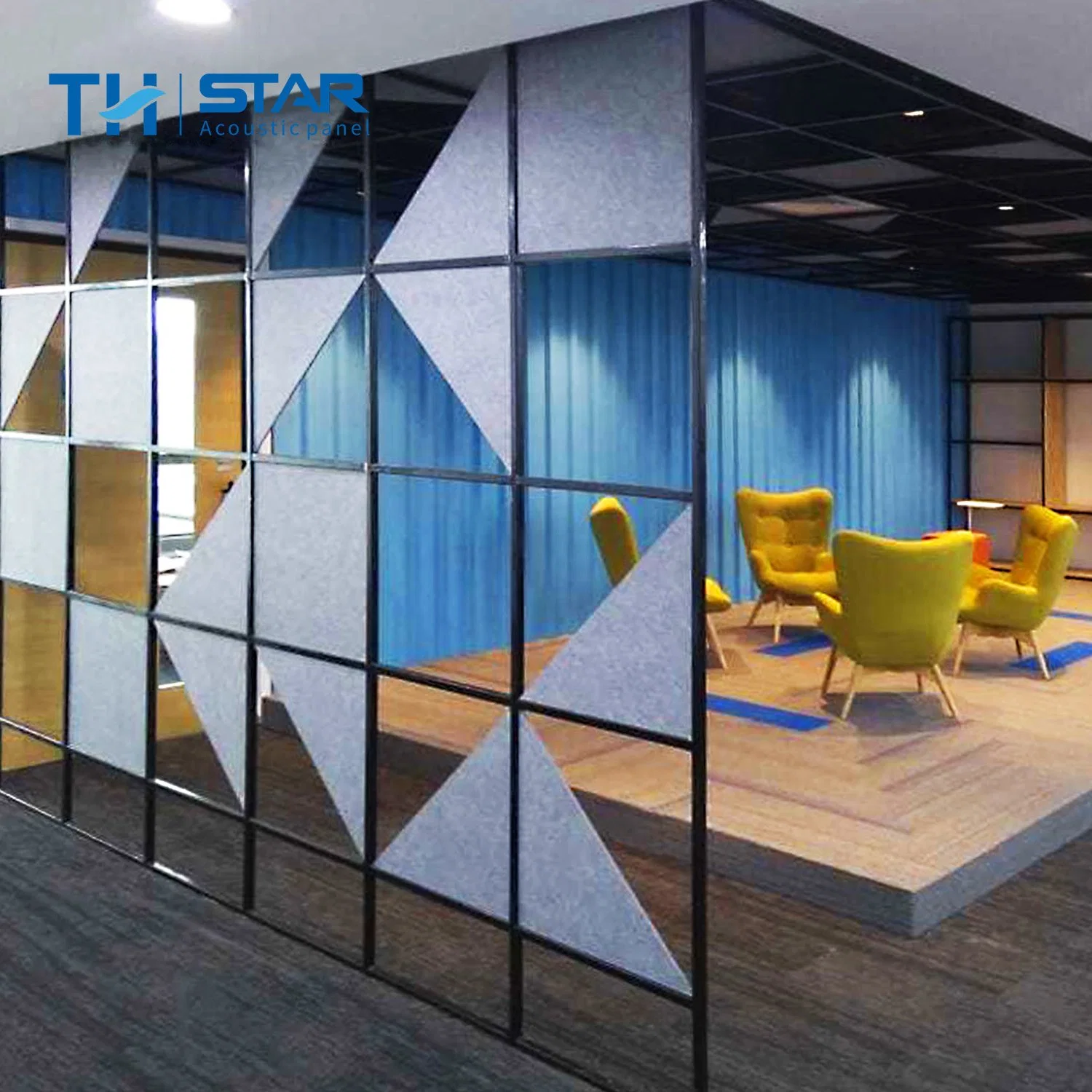 Th-Star 3D Soundproof Polyester Fiber Panel