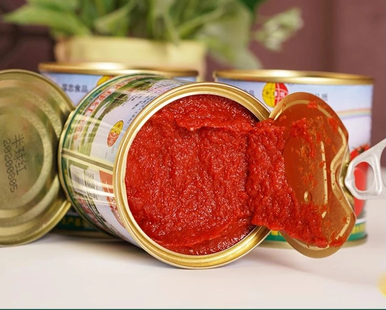 Pâte de tomates en conserve 100 % ketchup et sauce 2200g de tomates en conserve Coller