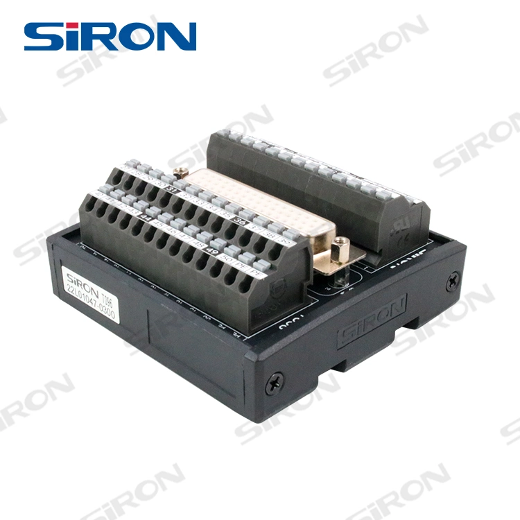 Siron Universal DIN Rail 50 Pin T096 Use for Servo Motor and Servo Drive Module Breakout Board