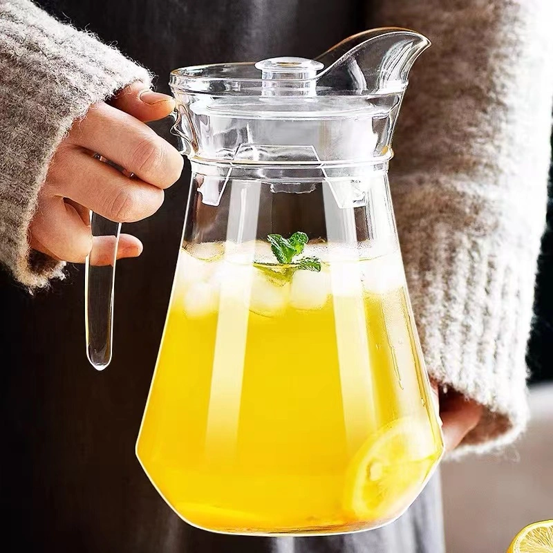 Hot Sell Plastic Water Jug Juice Drinking Pitcher with Handle