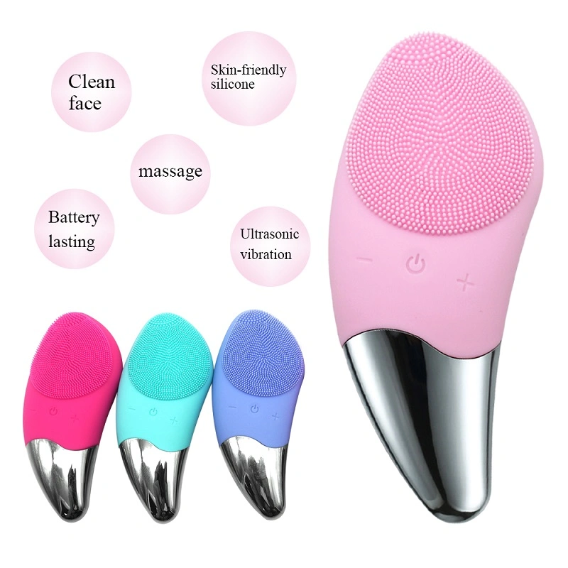 10% off Multi-Functional Beauty Equipment Silicone Face Brush Electric Facial Massager Brush