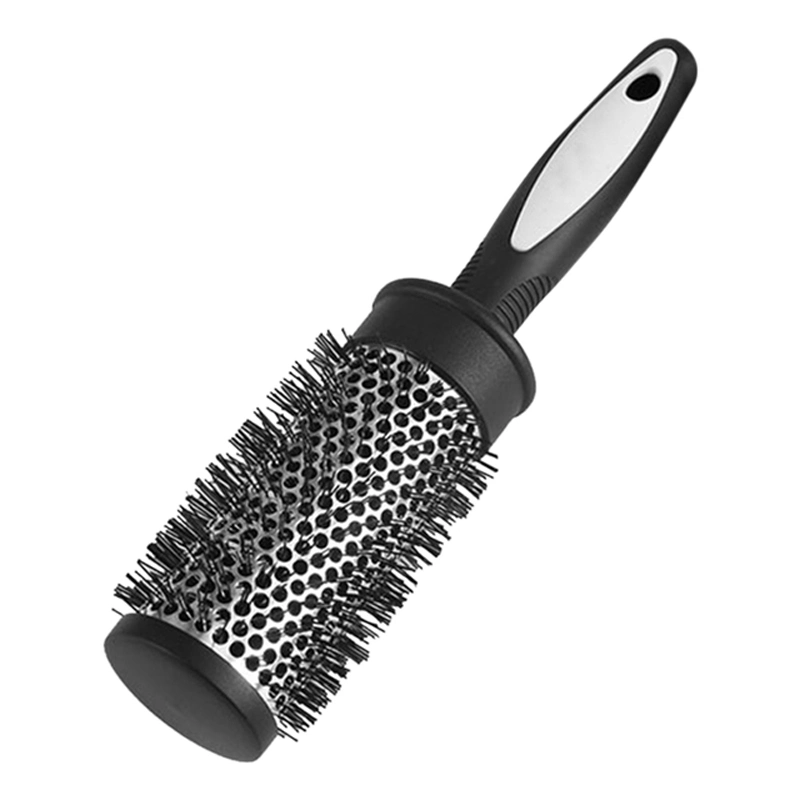 Benutzerdefinierte Runde Dampf Straightner Make-up natürliche Haarbürste für Professionelle Haarspan