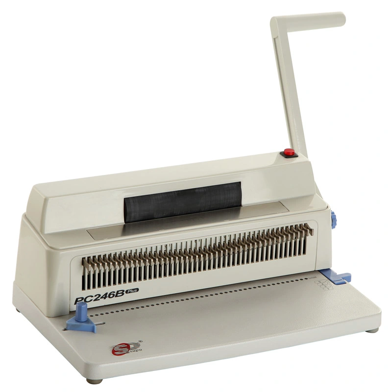 300mm Work Width Manual Punching and Electric Binding Machine PC246b Plus