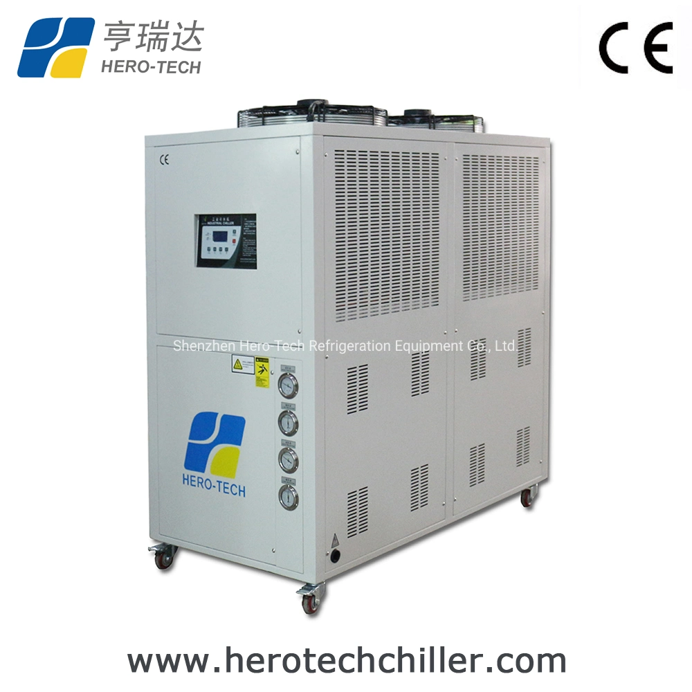 Low Noise Industrial 10ton/10tr Air Cooled Chiller for Broaching and Milling Machine