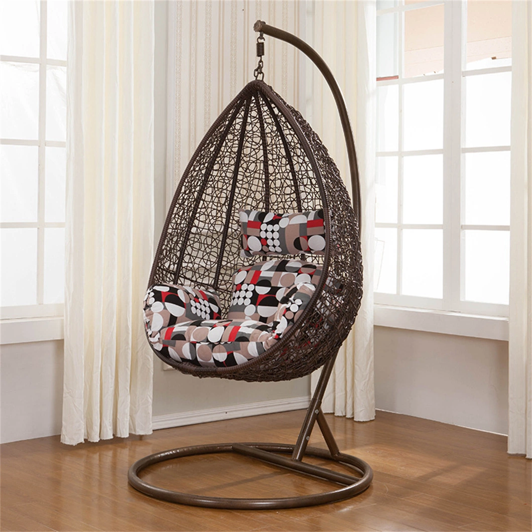 Design Outdoor Patio Metal Furniture Hanging Chair Garden Swing with Adjustable