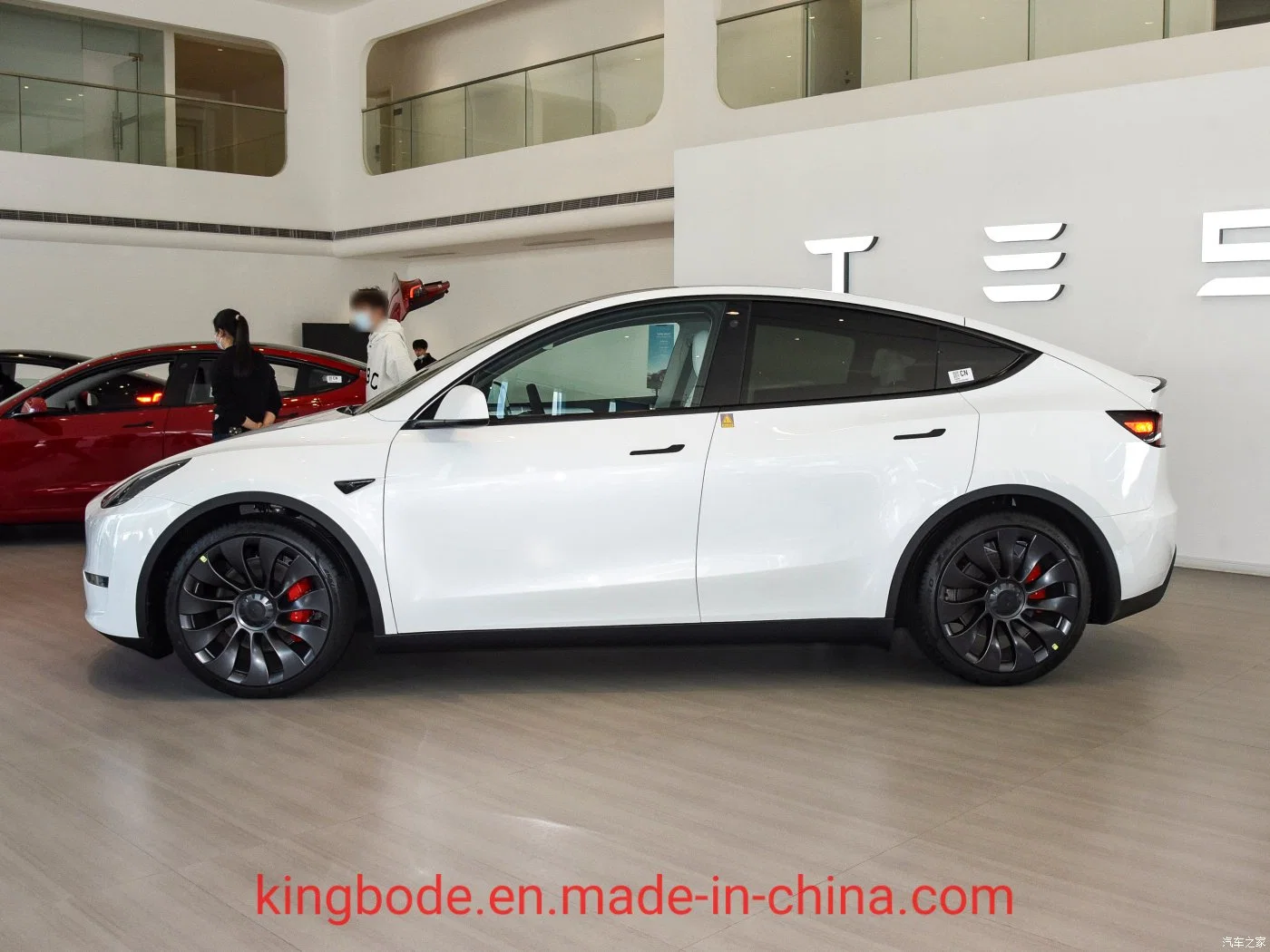 latest Promotion White 545km Range Model Y Electric Cars with Stipulated Sunroof