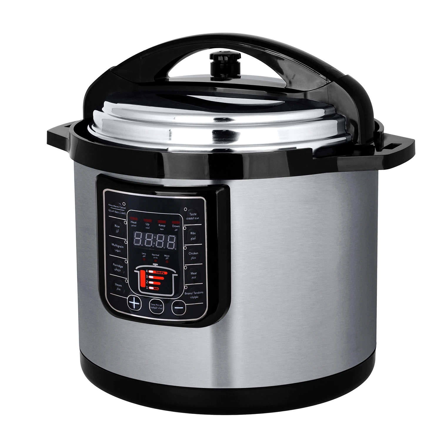 12L potenciómetro de función instantánea 1500W CE CB Comercial eléctrico Alto Presión Multi Cooker 0~70kPa fácil de manejar