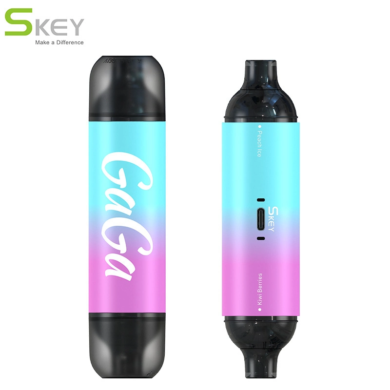 Usine de Shenzhen Meilleure vente Gaga 0% 2% 5% 7000bouffées de 20 saveurs e-cigarette jetable Custom vaporisateur Vape OEM de gros de plume je