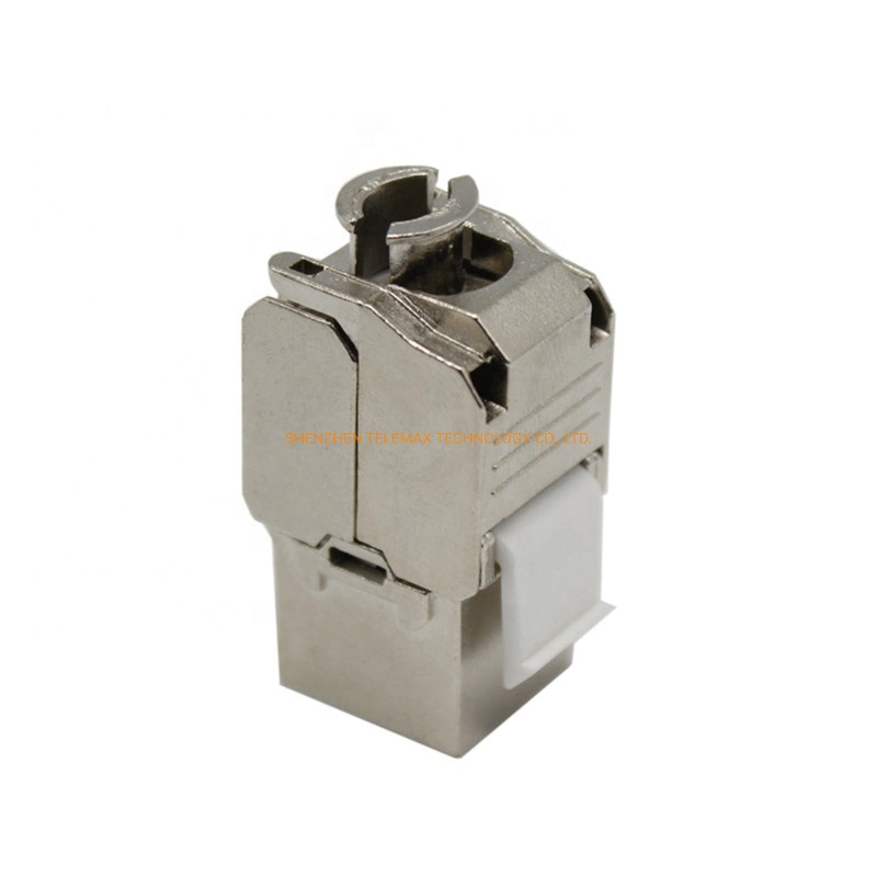 Cat7 RJ45 Keystone Jack, sem fios STP Keystone