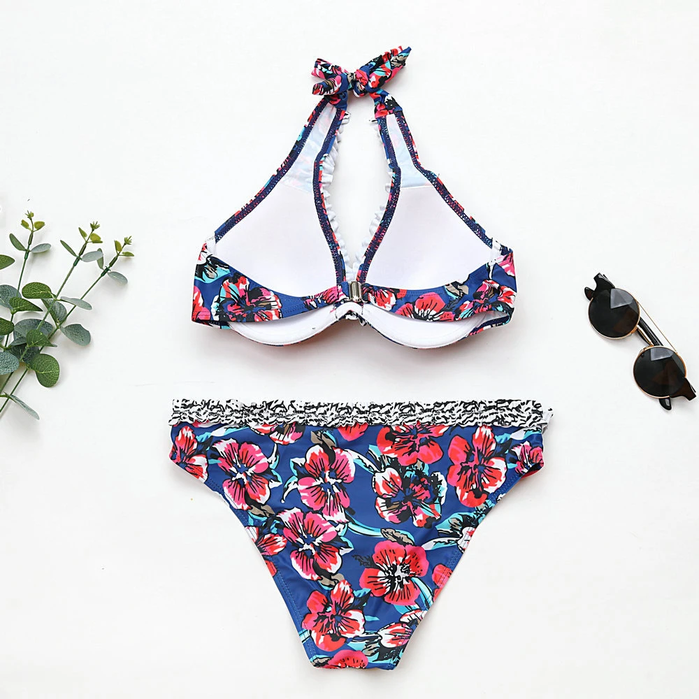 Factory Wholesale/Supplier Custimzed Summer Ladies Swimwear Beachwear Bikini Set