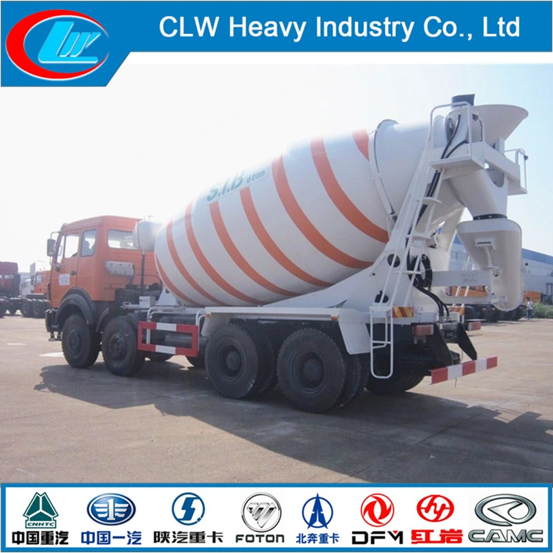 North Benz Manufacturer G10V Mobile Concrete Mixer 10m3 Concrete Mixing Truck Price