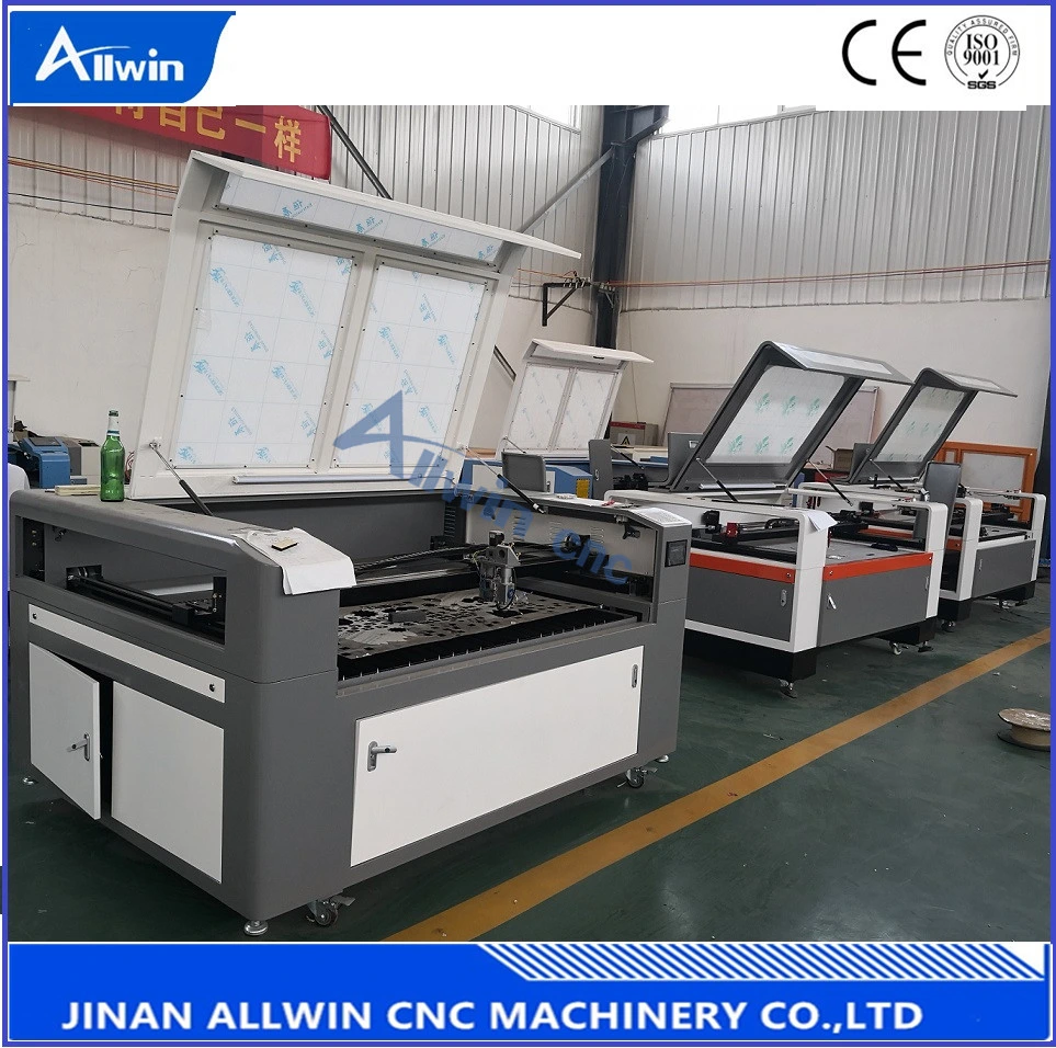 1390 Metal and Nonmetal CO2 Laser Mix Engraving Cutting Machine with Power 150W 280W Tube