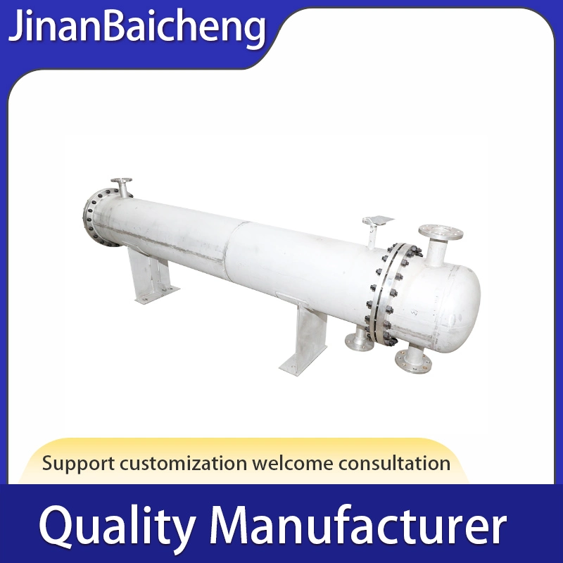 Intercambiador de calor personalizado de buena calidad en acero inoxidable y tubos Jnbc