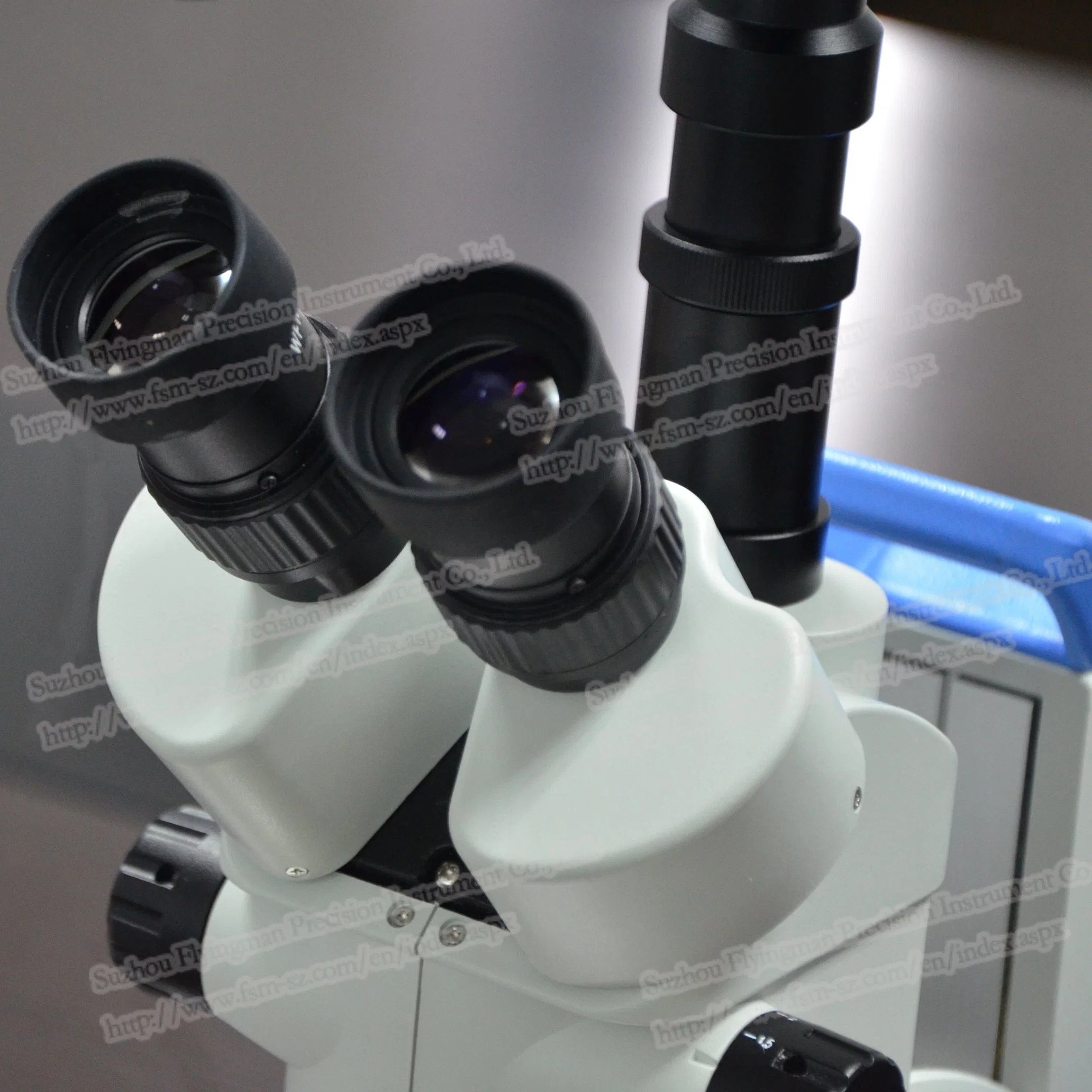 FM-45nt2l Microscope stéréo portable avec zoom pour nouvelle conception