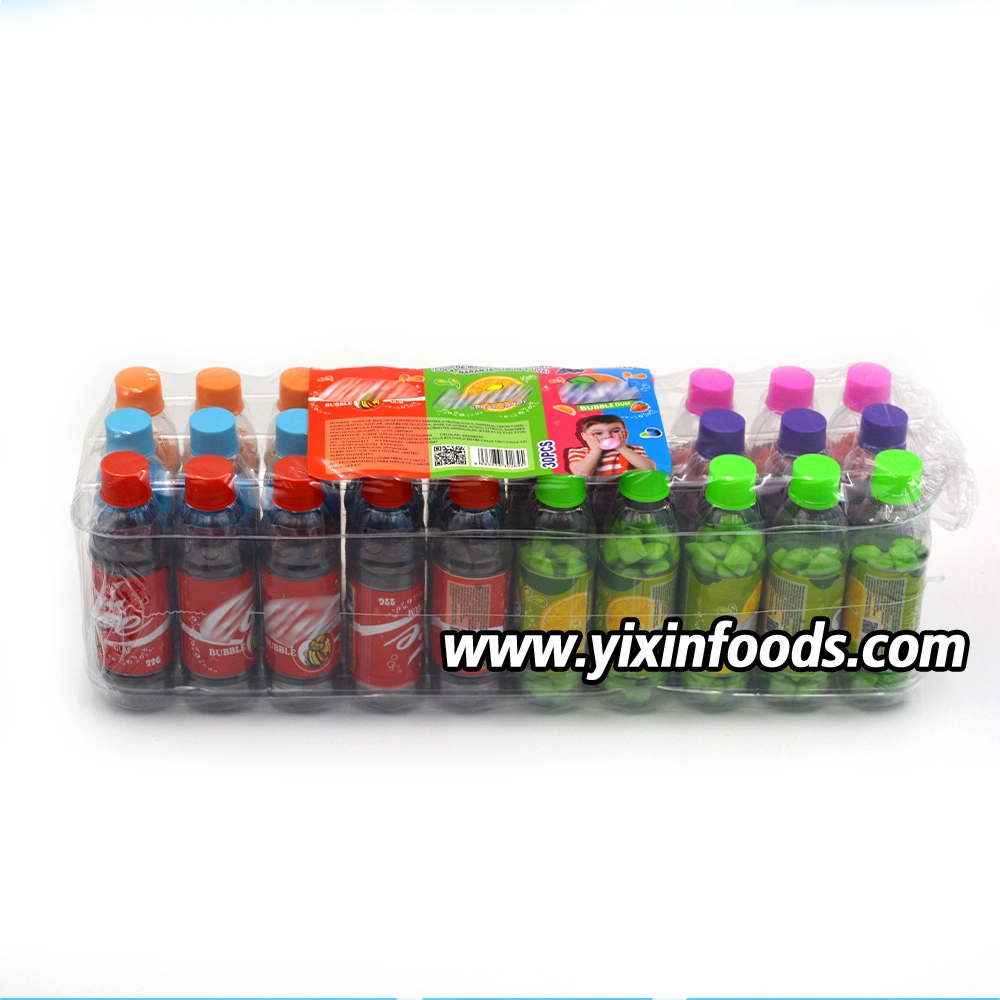 Usine Vente en gros de bouteilles de Cola emballage jouet fruit Xylitol mâcher Gum Bonbons