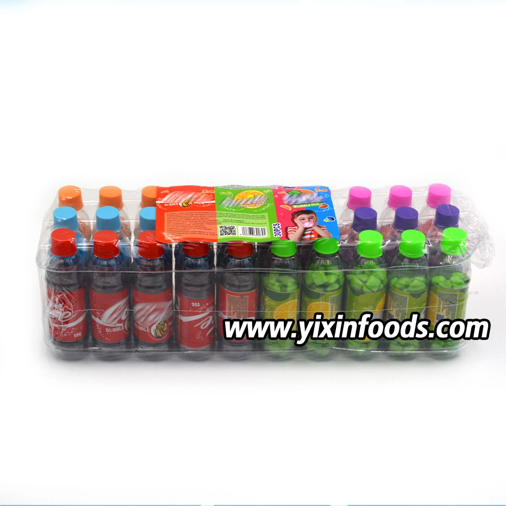 Factory Wholesale/Supplier Cola Bottle Packing Toy Fruit Xylitol Chewing Gum Candy