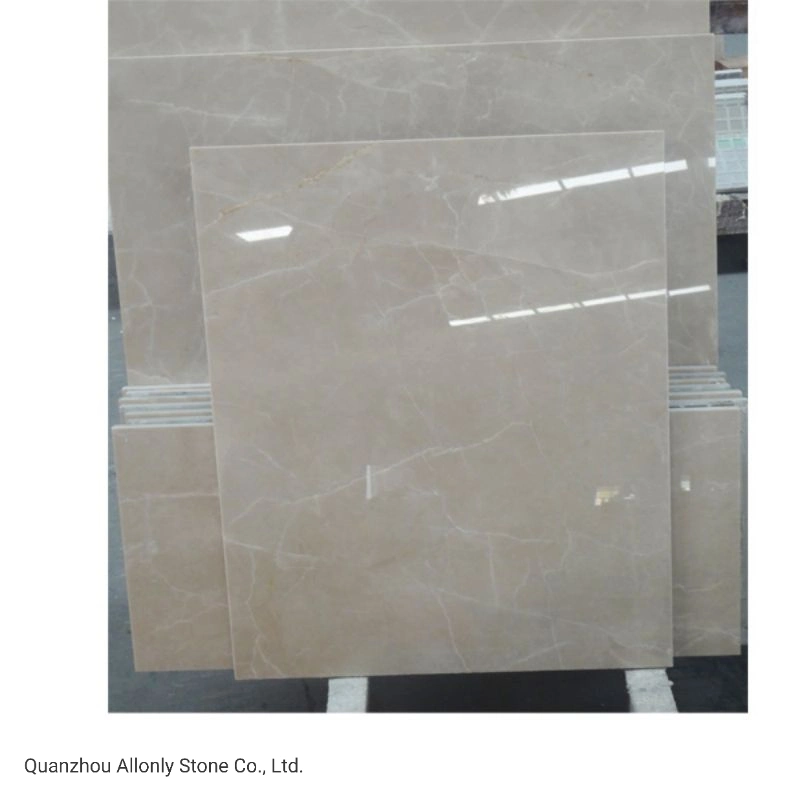 Polished Cream Burdur Beige /Cream Marfil Sp Marble for Hotel Flooring and Wall