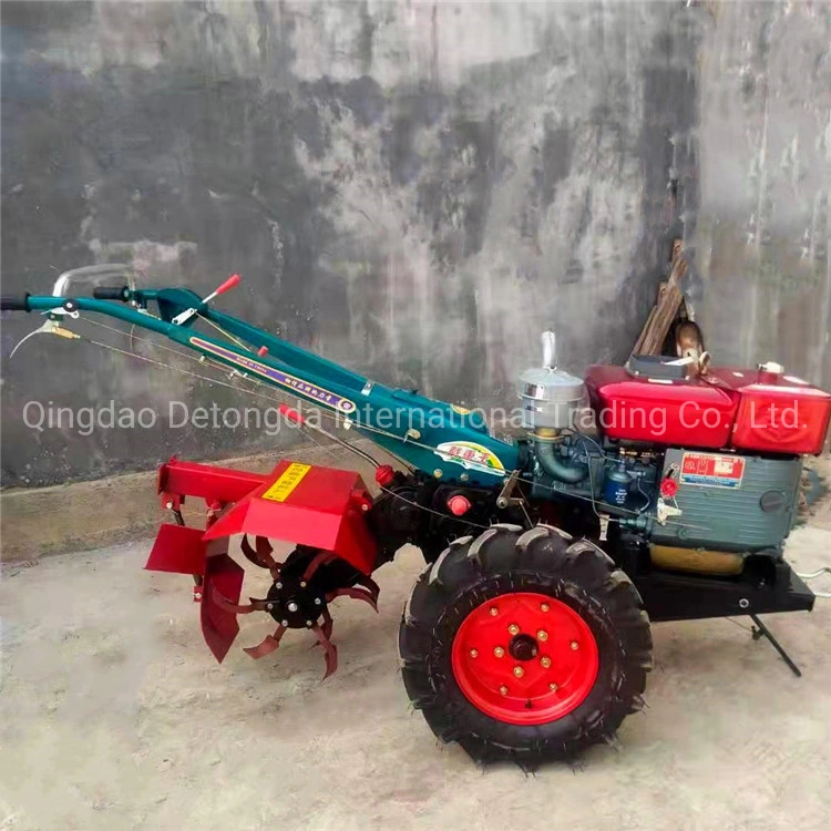 Farmland Planting Ditching and Fertilizing Machine Walk Behind Trencher Tractor Rear Hanging Chain Trencher