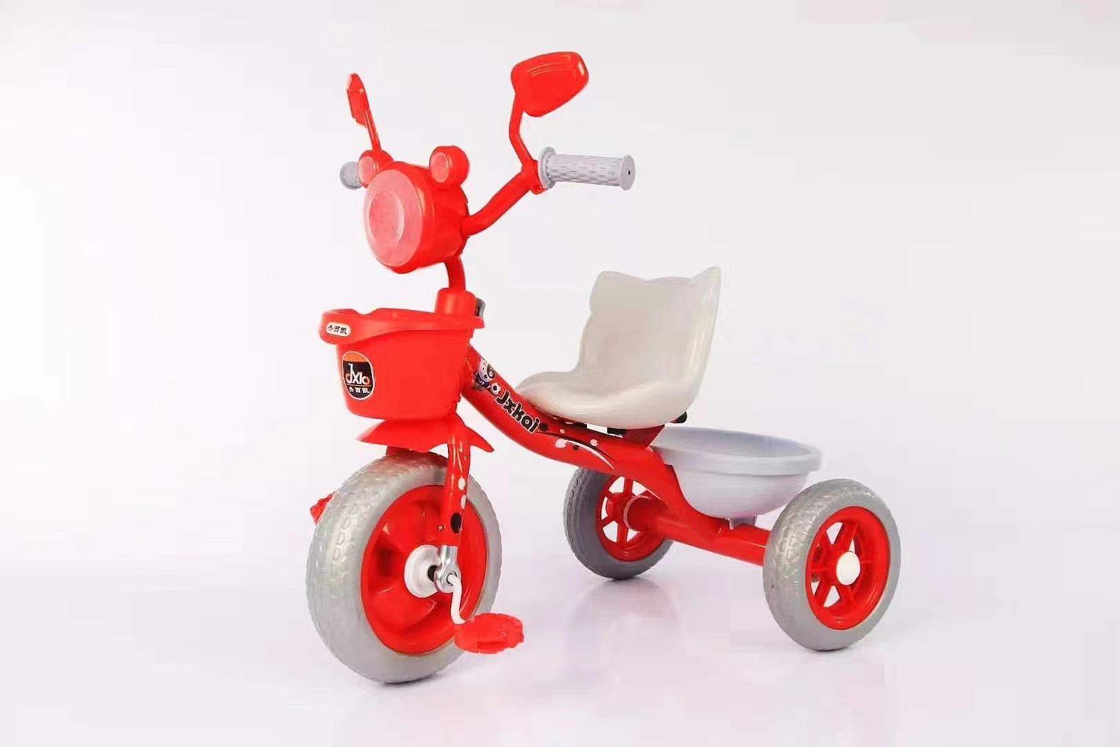 Nouveau design Tricycle bébé jouets pour enfants en acier avec de la musique/Tricycle en plastique pour les enfants de 1 à 6 ans/Mini Bébé bicyclettes bon marché