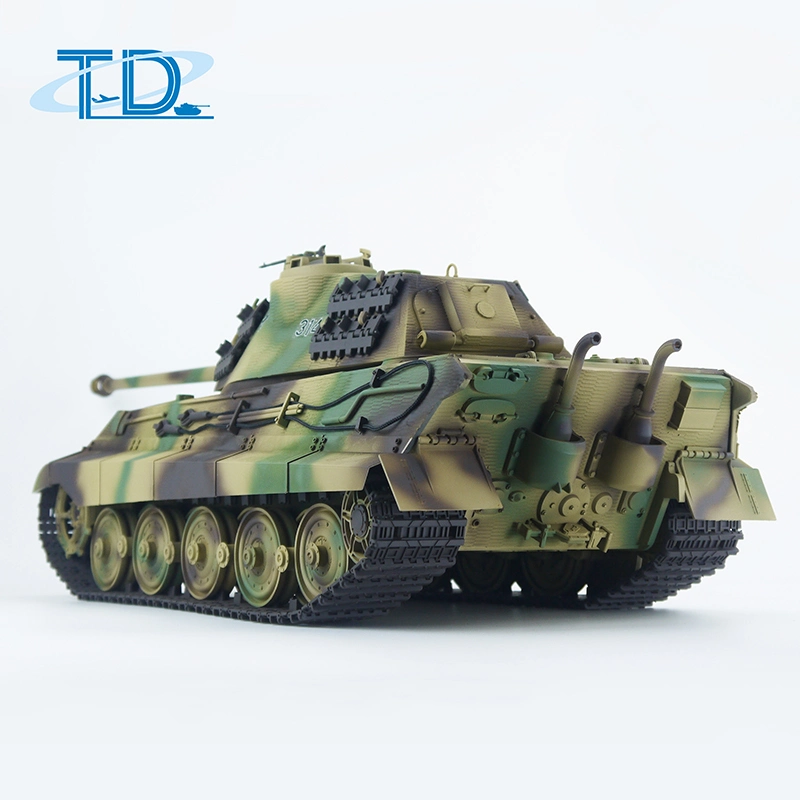 German King Tiger-Henschel Collectible Model Tank Decoration Customized Toy