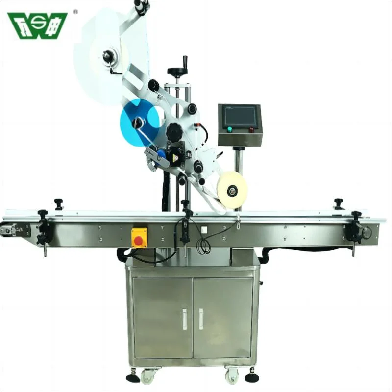 Laser Label Machine Box Labeling Equipment with CE ISO 9001