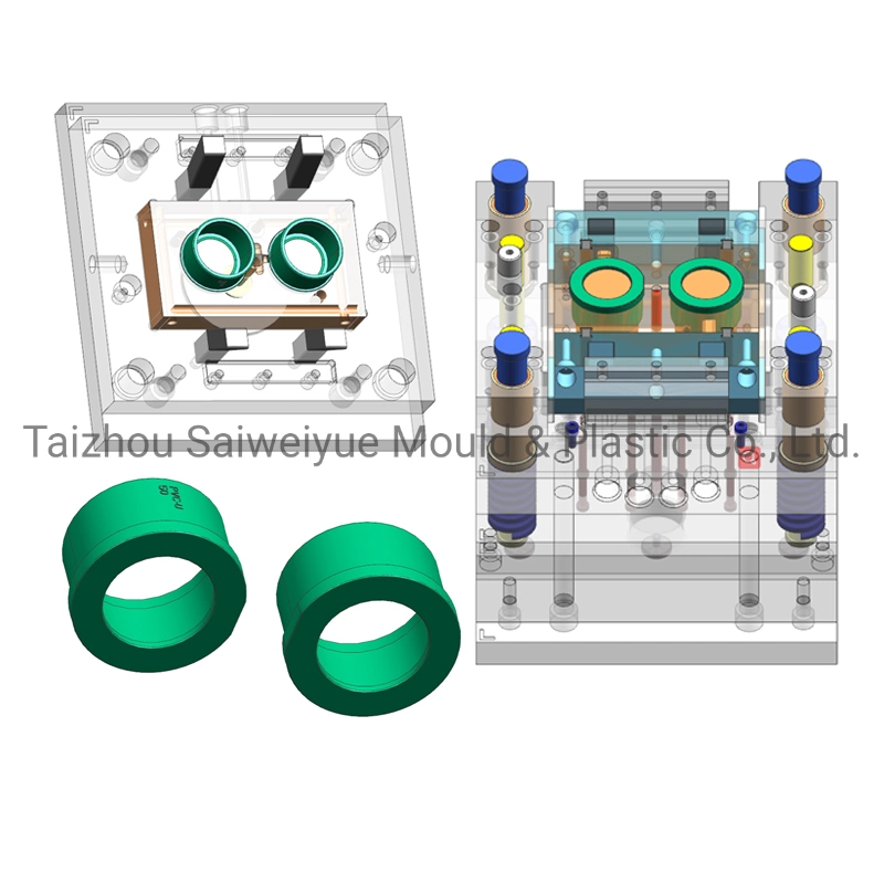 Building Water Drainage Piping Mold Low-Pressure UPVC Pipe Fitting Injection Mould