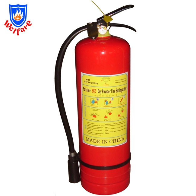8kg Bc Stored Pressure Portable Dry Powder Fire Extinguisher