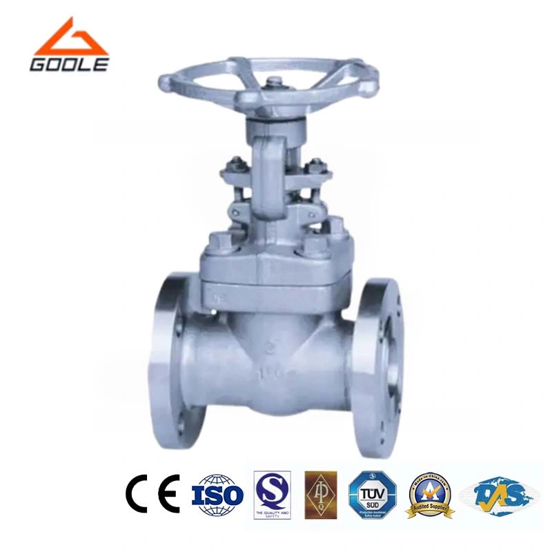 ANSI A351 Cn7m Alloy Steel Flanged Gate Valve