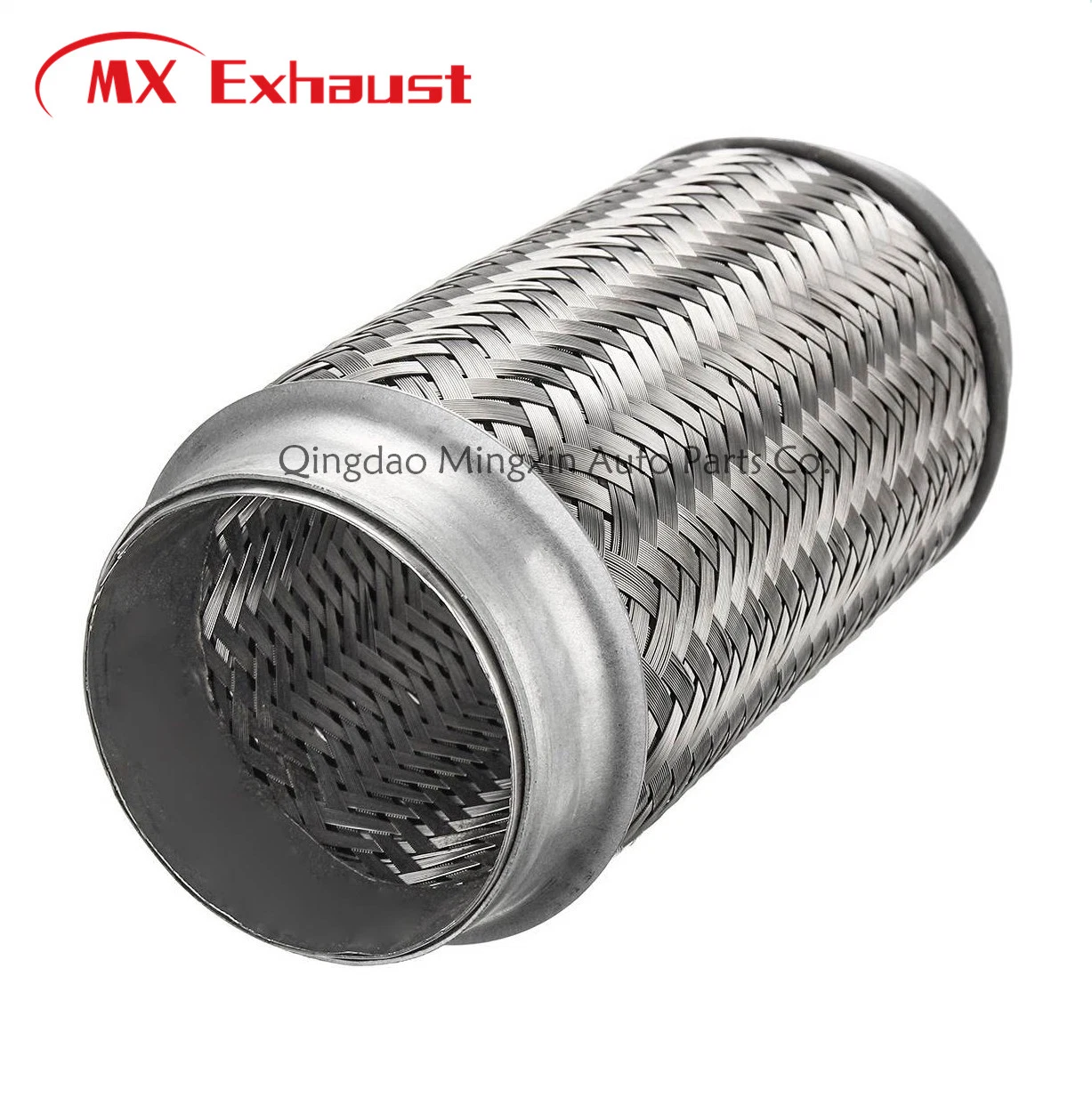 Universal Muffler Corrugation Stainless Steel Flexible Flexible Bellows Pipes with Nipples for Car Exhaust