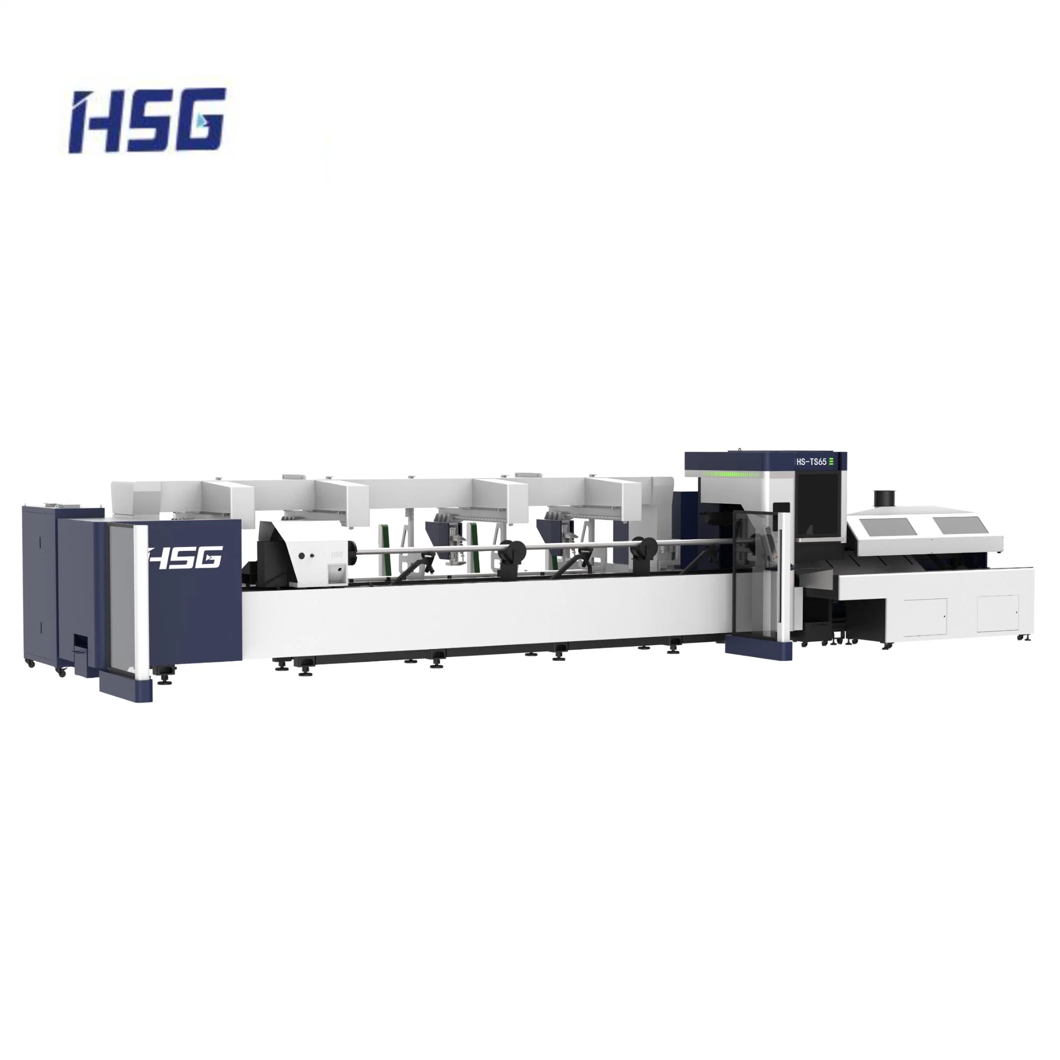 4000W CNC Laser Cutting Machine Stainless Steel Iron Tube Cutter