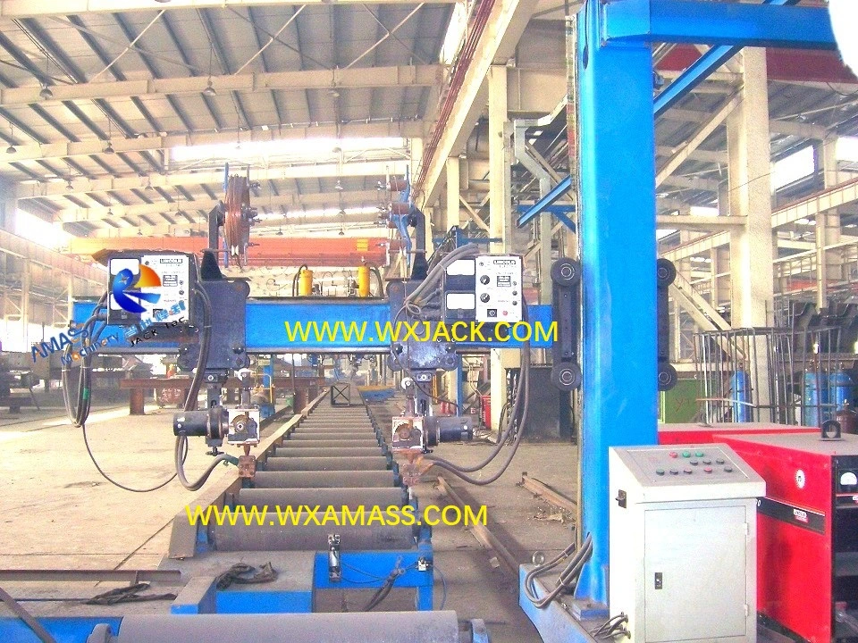 UBZ12 U Box Beam Assembly Assembling Tack Welding Machine Production Manufacture Line