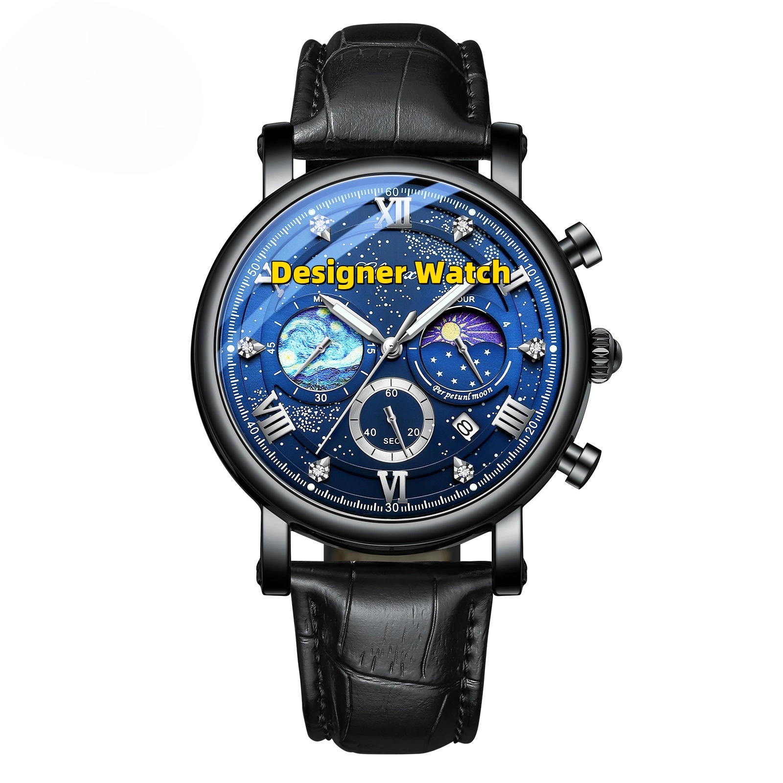 Hot Selling Brand Designer New Fourth Generation Ultra-Thin, Automatic 4130 Movement Waterproof Watch, Mens Watch, Precision Steel Watch Replica Table Watch