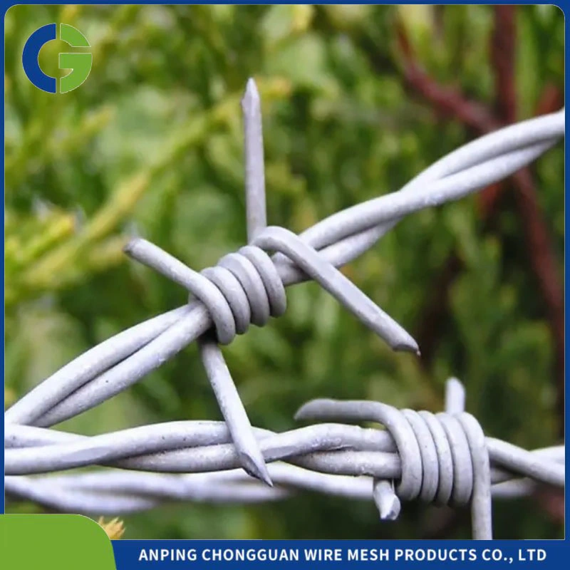 25kg Roll Galvanized Barbed Wire Wholesale/Supplier 50kg High quality/High cost performance Barbwire PVC Coated Barbed Wire Price Per Kg