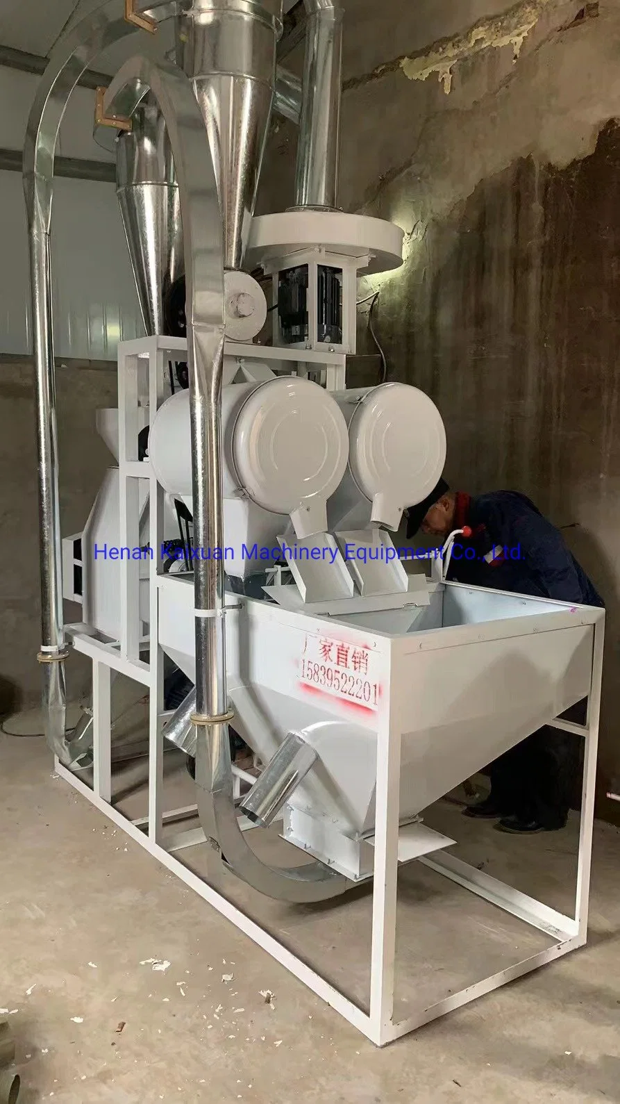 Simple and Fast Milling Electromechanical Grain Mill Wheat and Corn Mill