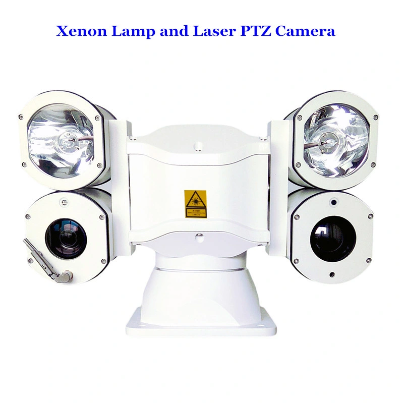 Multi-Function Double Xenon and Thermal Imaging Police Car PTZ Camera