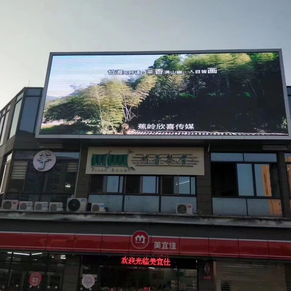 LED de palco de aluguer de painéis de parede de vídeo para o Aeroporto de publicidade P2.5 no exterior Ecrã