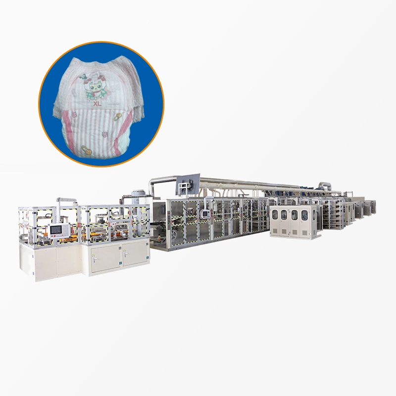 Premium Quality China Fully Automatic I and T Baby Diaper Making Machine