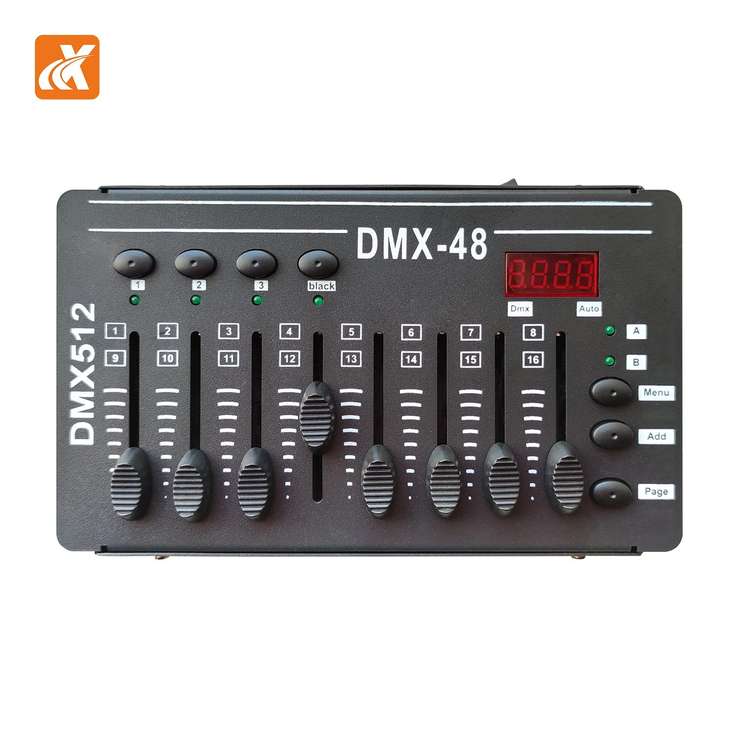 Выход сигнала 5 в, питание 5 Вт, мини-консоль модели Kt-Mc48 DMX512/1990 4-значный цифровой мягкий Lightroom