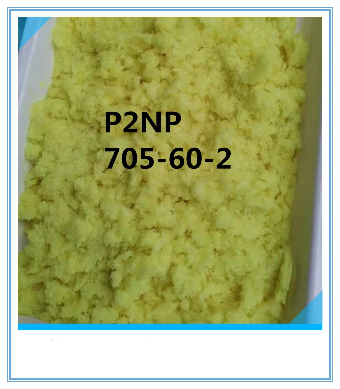 Los productos químicos de un 99% P2NP/1-fenil-2-Nitropropene CAS 705-60-2 amarillo cristalino en stock